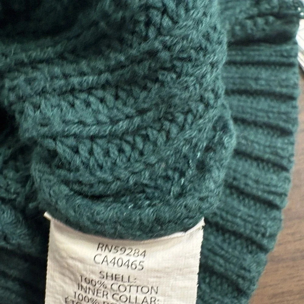 The Children's Place Toddler Boys Sherpa Lined Half-Zip Knit‎ Sweater - 4T